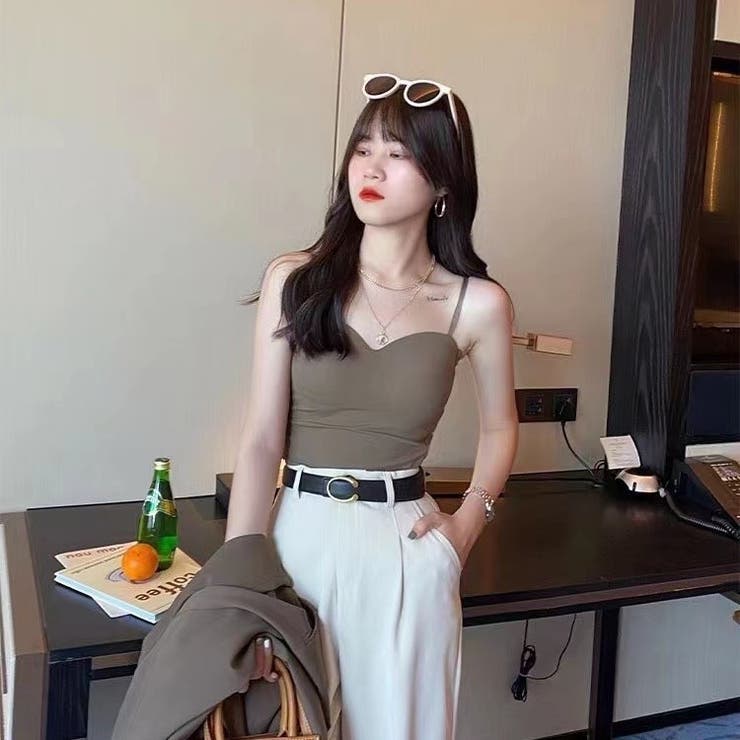 ブラトップ カップ付きキャミソール レディース | PlusNao | 詳細画像9 