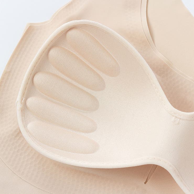 ノンワイヤーブラ ハーフトップブラ ブラジャー | PlusNao | 詳細画像11 
