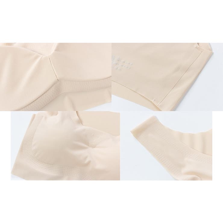 ノンワイヤーブラ ハーフトップブラ ブラジャー | PlusNao | 詳細画像12 