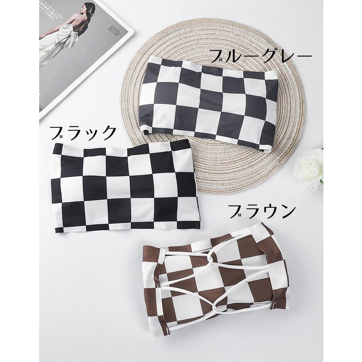 チューブトップ チューブブラ レディース | PlusNao | 詳細画像17 