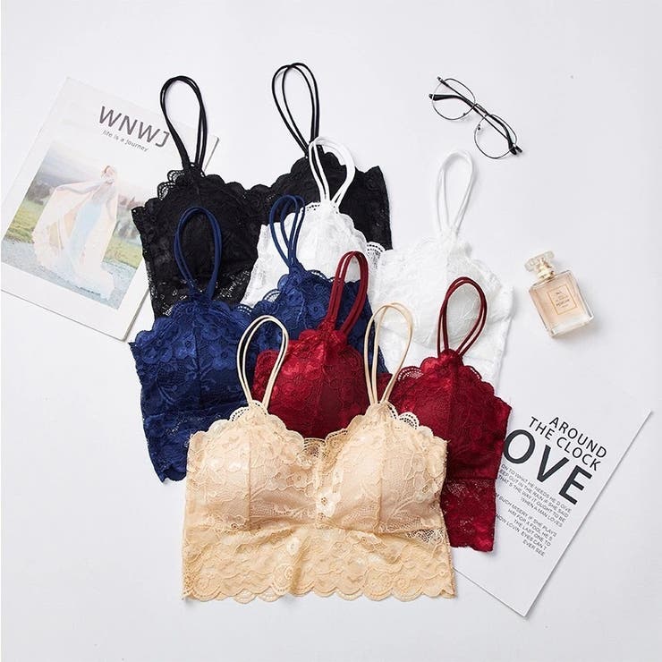 ブラトップ ショート丈 カップ付きキャミソール | PlusNao | 詳細画像7 