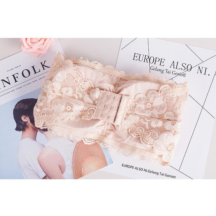 ストラップレスブラ チューブトップブラ ハーフトップブラ | PlusNao | 詳細画像5 