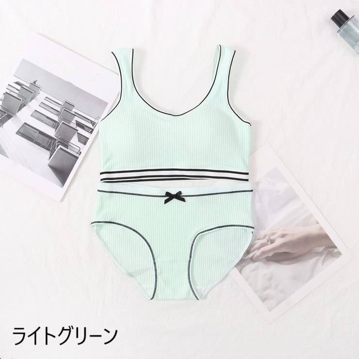 ジュニア用インナーセット ブラジャー ショーツ | PlusNao | 詳細画像9 