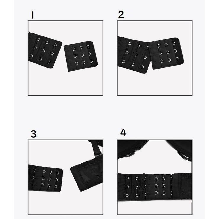 ブラジャー延長ホック ブラジャー延長バックル 下着小物 | PlusNao | 詳細画像10 