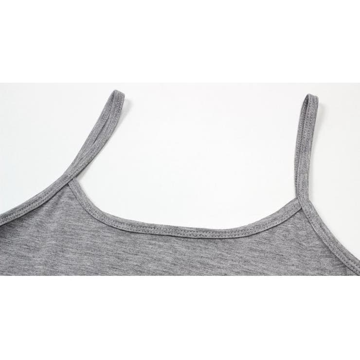 キャミソール ハーフキャミ ショート丈 | PlusNao | 詳細画像11 