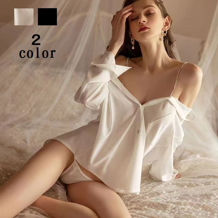 セクシーランジェリー ２点セット シャツ | PlusNao | 詳細画像1 