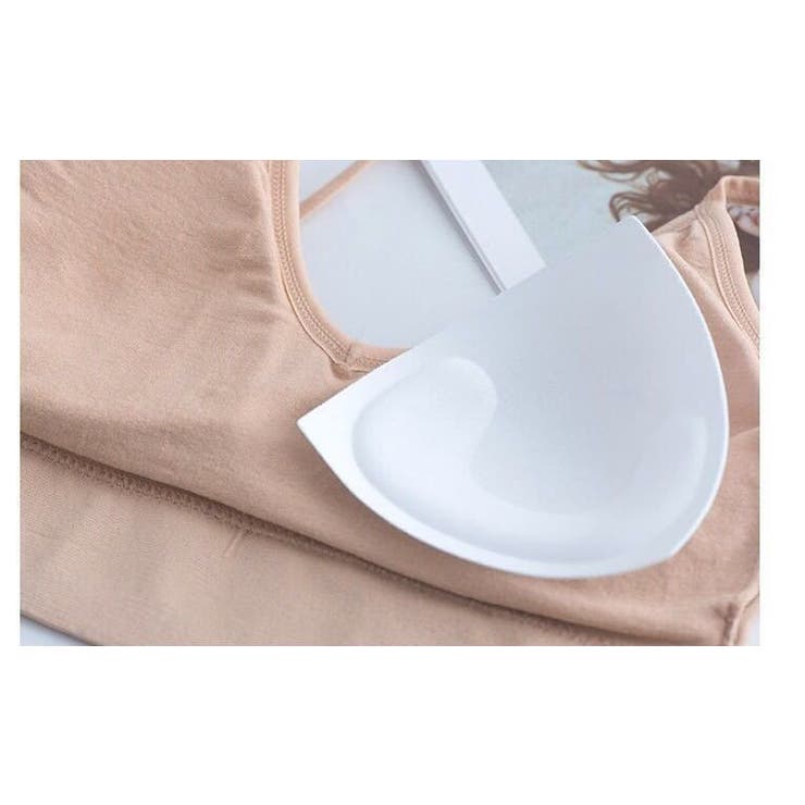 スポーツブラ ブラジャー ハーフトップブラ | PlusNao | 詳細画像12 