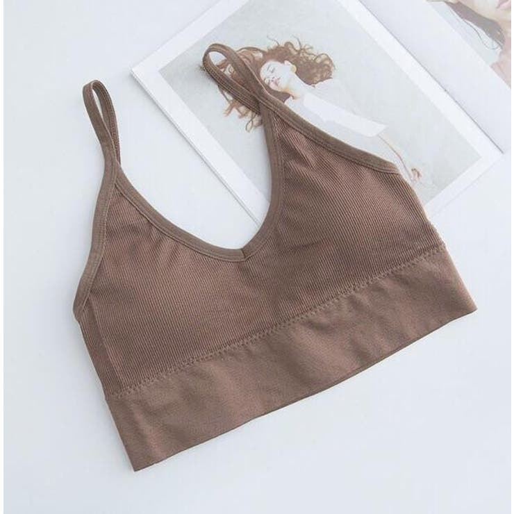 スポーツブラ ブラジャー ハーフトップブラ | PlusNao | 詳細画像8 