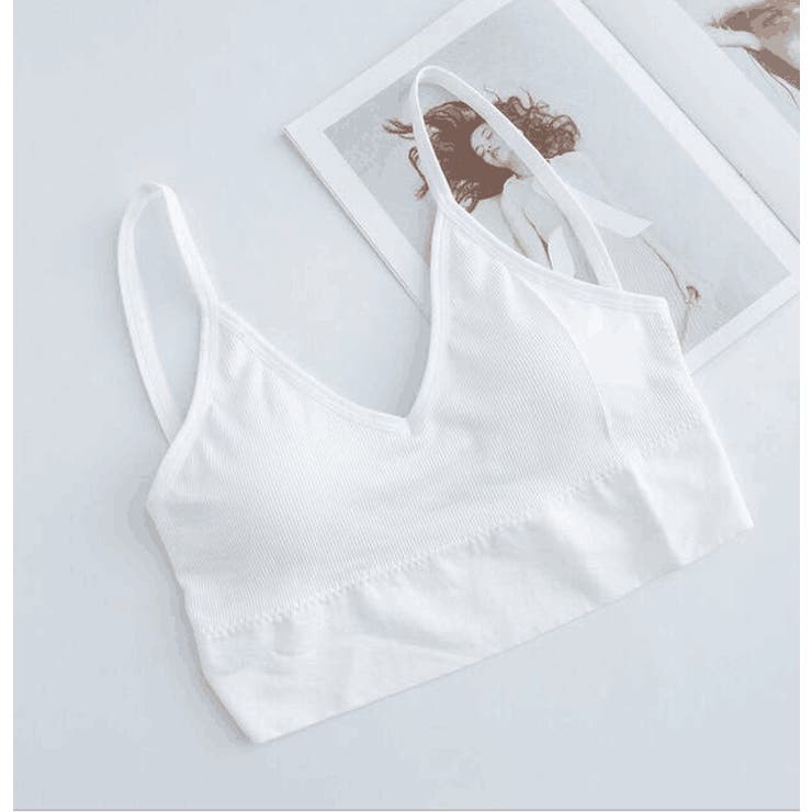 スポーツブラ ブラジャー ハーフトップブラ | PlusNao | 詳細画像9 