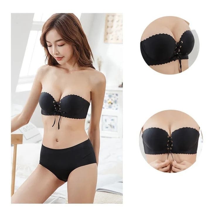 ストラップレスブラ ブラジャー 単品 | PlusNao | 詳細画像6 