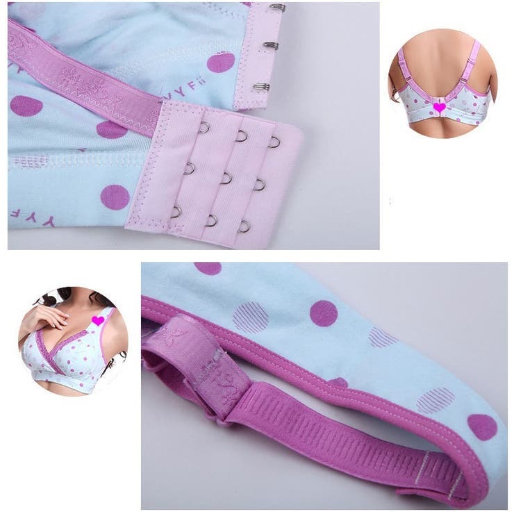 マタニティブラ 授乳ブラ レディース | PlusNao | 詳細画像18 