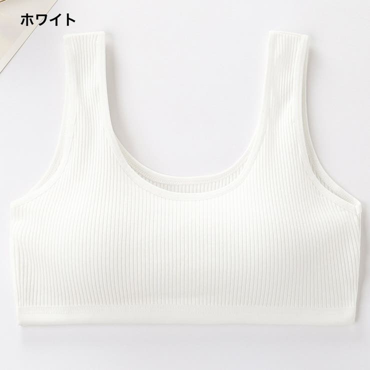 ジュニアブラ ハーフトップ ノンワイヤーブラ | PlusNao | 詳細画像14 