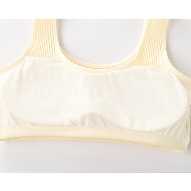 ジュニアブラ ハーフトップ ノンワイヤーブラ | PlusNao | 詳細画像9 