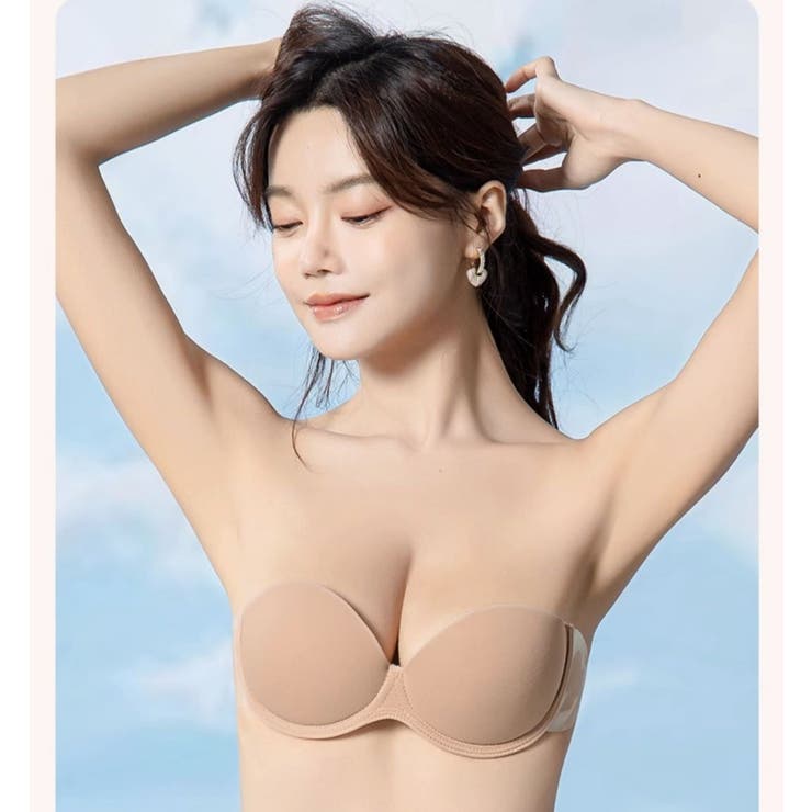 ストラップレスブラ インナー ブラジャー | PlusNao | 詳細画像3 