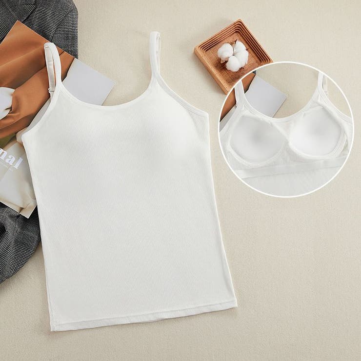 ブラトップ カップ付き キャミソール | PlusNao | 詳細画像6 