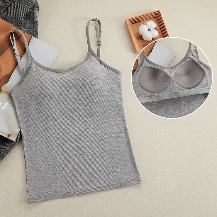 ブラトップ カップ付き キャミソール | PlusNao | 詳細画像7 