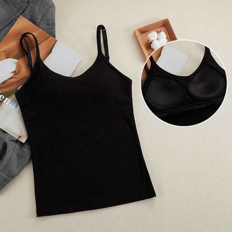 ブラトップ カップ付き キャミソール | PlusNao | 詳細画像9 