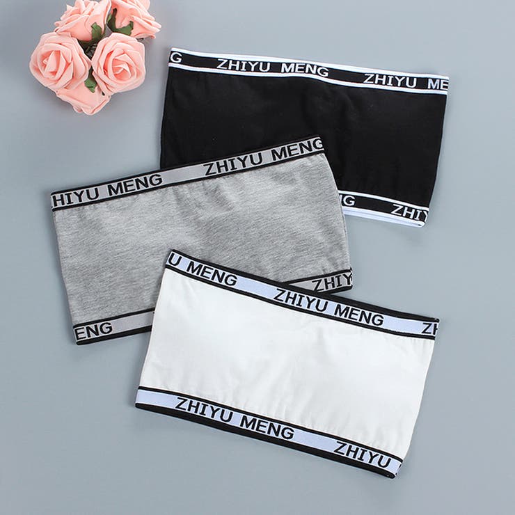 ジュニアブラ ブラジャー チューブトップブラ | PlusNao | 詳細画像4 