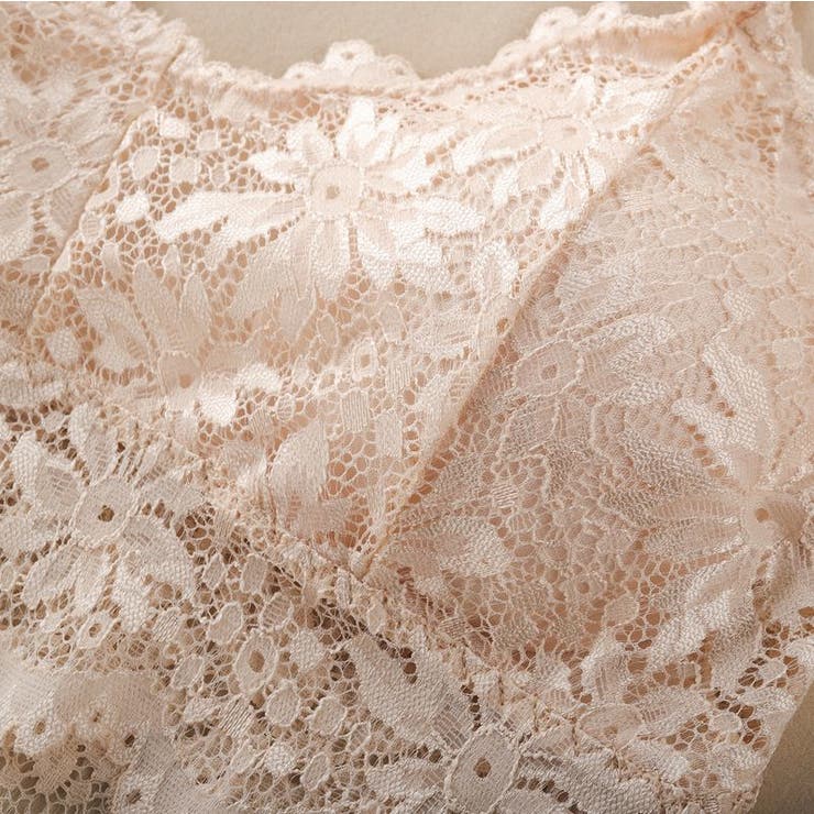 ハーフトップブラ ノンワイヤーブラ カップ付き | PlusNao | 詳細画像14 