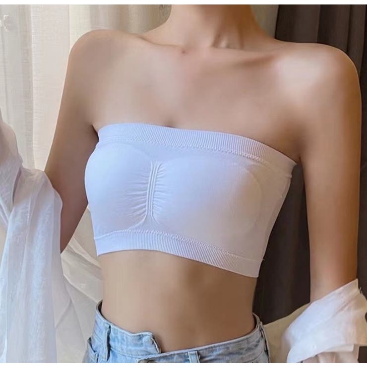 ストラップレスブラ チューブトップブラ レディース | PlusNao | 詳細画像2 