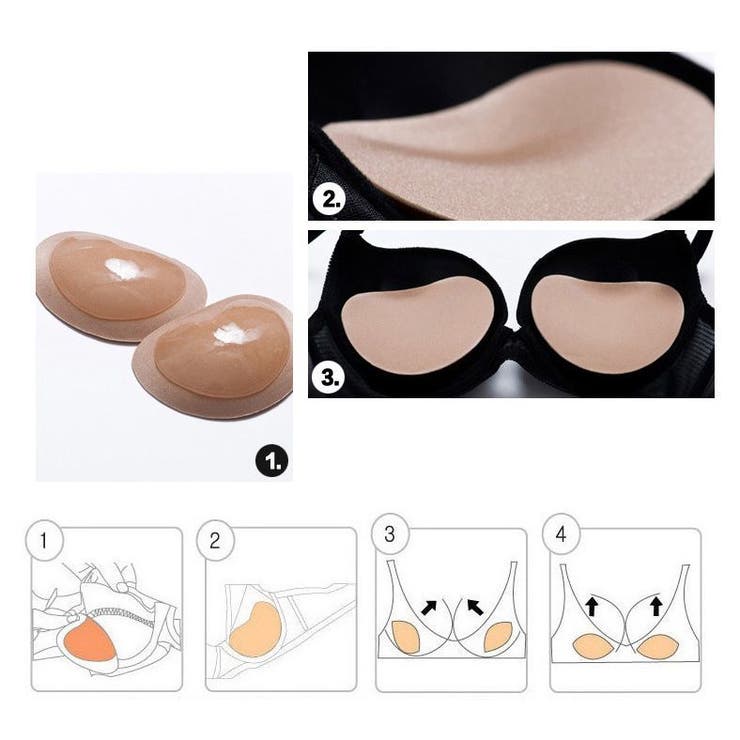 ブラパッド ブラジャー用パッド レディース | PlusNao | 詳細画像7 