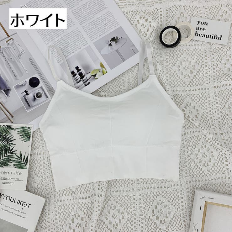ブラトップ カップ付き キャミソール | PlusNao | 詳細画像12 