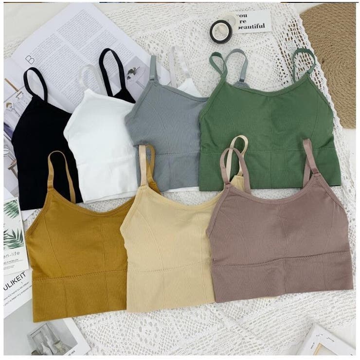 ブラトップ カップ付き キャミソール | PlusNao | 詳細画像2 