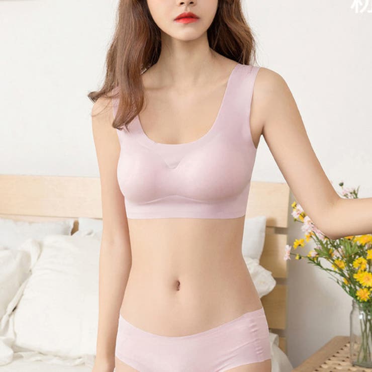 ハーフトップブラ ノンワイヤーブラ レディース | PlusNao | 詳細画像6 