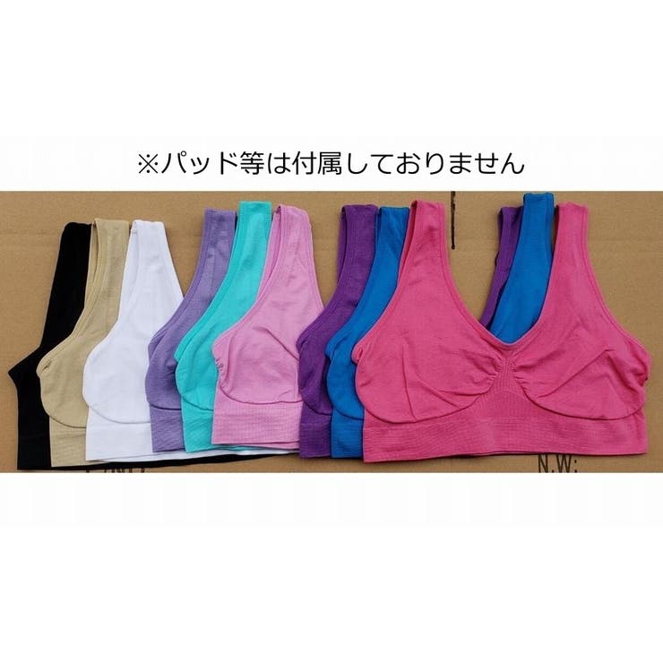 スポーツブラ ブラジャー レディース | PlusNao | 詳細画像4 