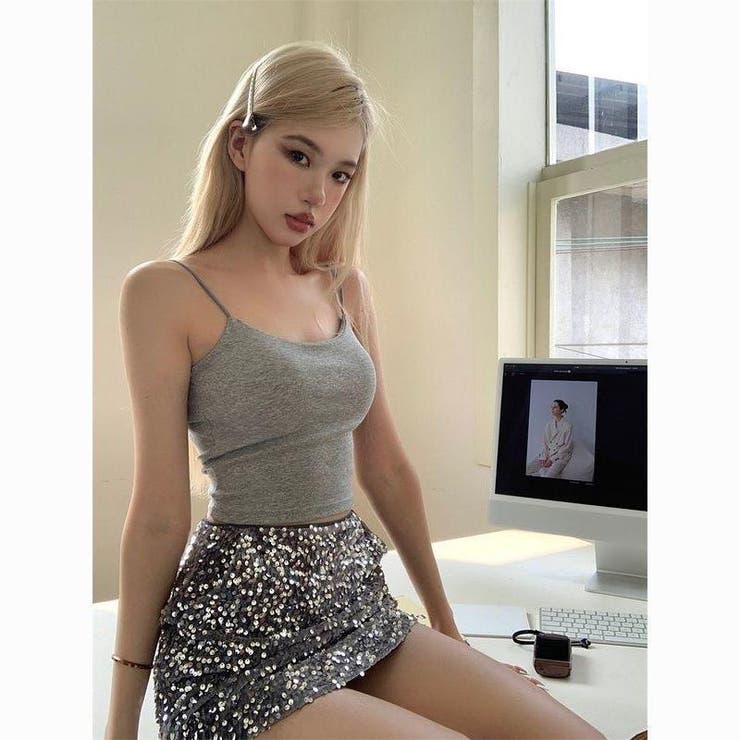 ブラトップ パッド付き キャミソール | PlusNao | 詳細画像6 