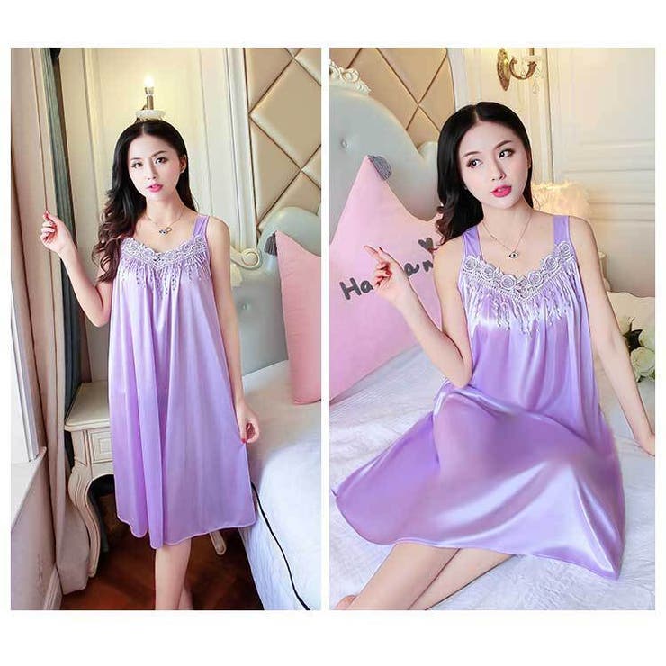 スリップ ナイトドレス インナー | PlusNao | 詳細画像2 