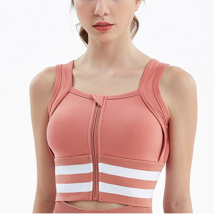 スポーツブラ 揺れない ジップアップ | PlusNao | 詳細画像4 