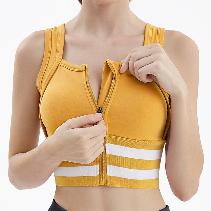 スポーツブラ 揺れない ジップアップ | PlusNao | 詳細画像5 