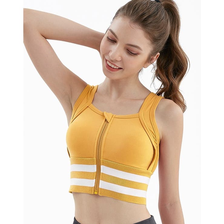 スポーツブラ 揺れない ジップアップ | PlusNao | 詳細画像7 