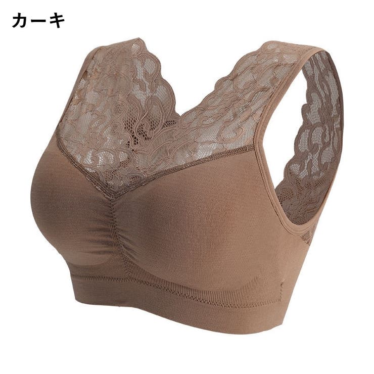 ハーフトップブラ ブラジャー ノンワイヤー | PlusNao | 詳細画像17 