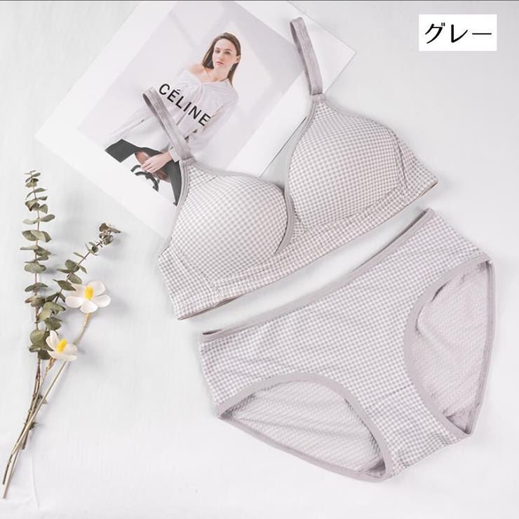 三角ブラ スタンダードショーツ 2点セット | PlusNao | 詳細画像13 