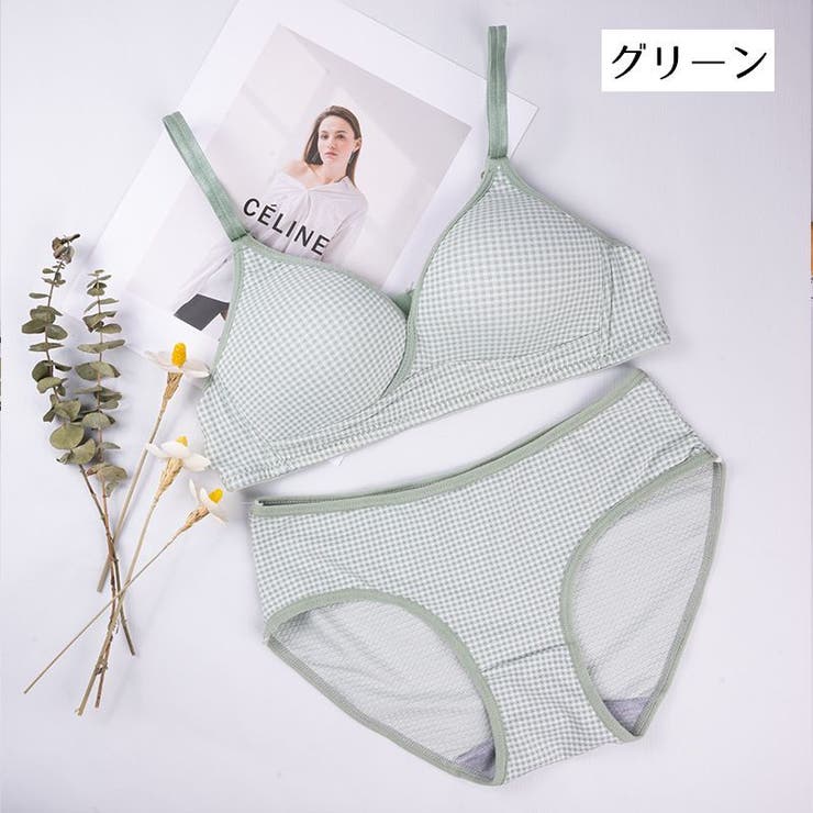 三角ブラ スタンダードショーツ 2点セット | PlusNao | 詳細画像14 
