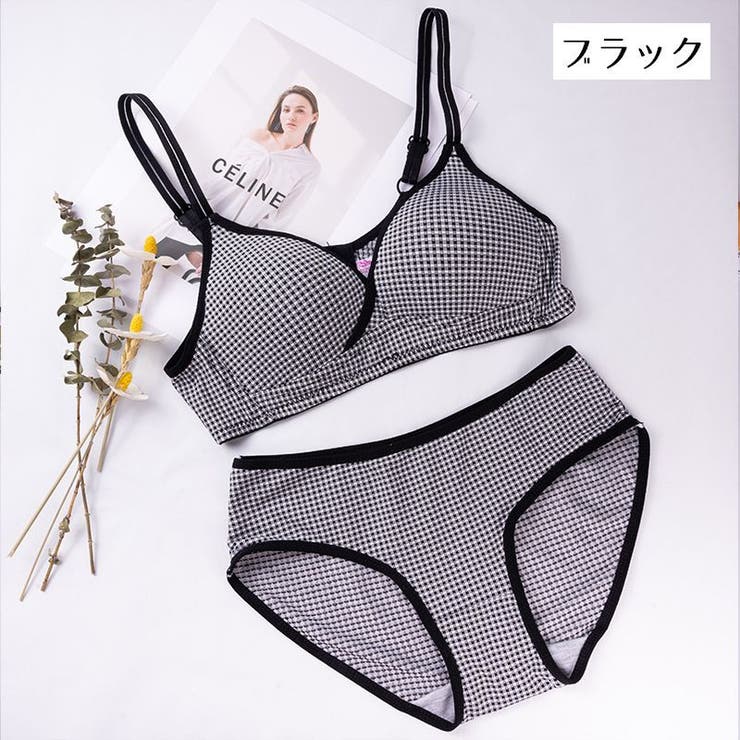 三角ブラ スタンダードショーツ 2点セット | PlusNao | 詳細画像15 