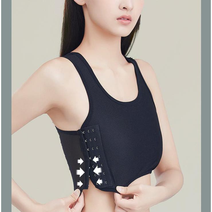 補正下着 ナベシャツ 胸つぶし | PlusNao | 詳細画像5 