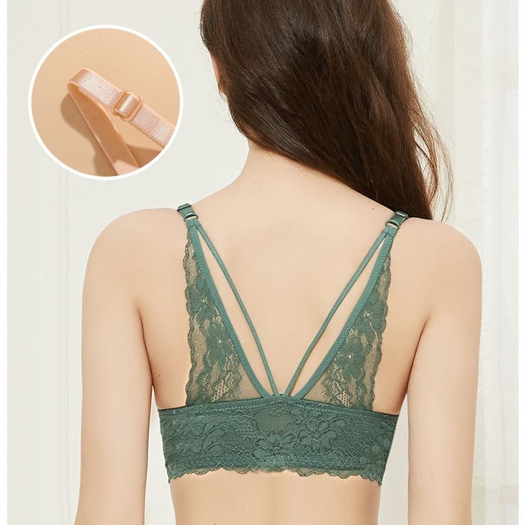 ノンワイヤーブラ フロントホック インナー | PlusNao | 詳細画像9 