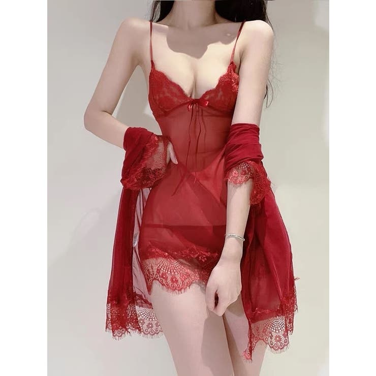 ベビードール 2点セット ガウン | PlusNao | 詳細画像11 