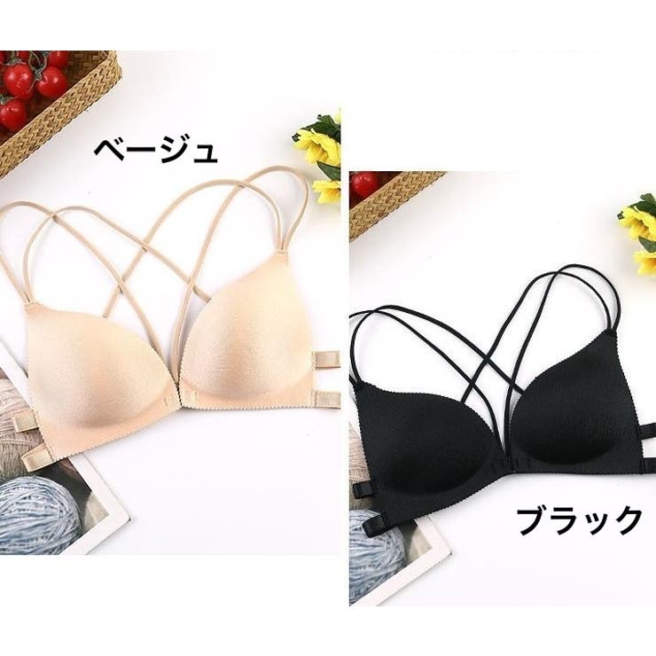 ノンワイヤーブラ フロントホックブラ ブラジャー | PlusNao | 詳細画像19 