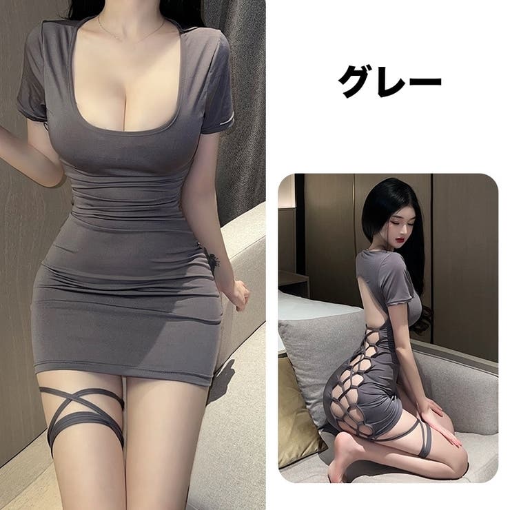 セクシーランジェリー ミニワンピース レディース | PlusNao | 詳細画像15 