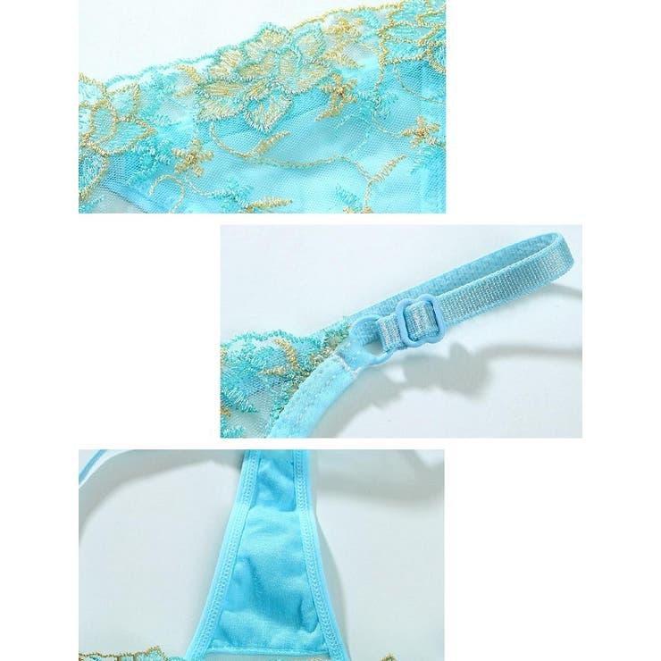 三角ブラ ショーツ 上下セット | PlusNao | 詳細画像15 