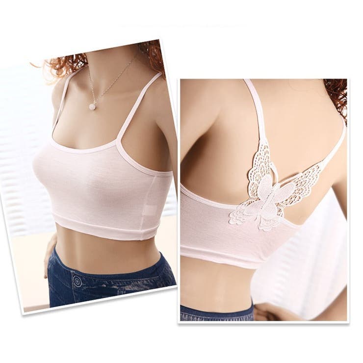 ショートキャミソール クロップドトップス 女性 | PlusNao | 詳細画像3 