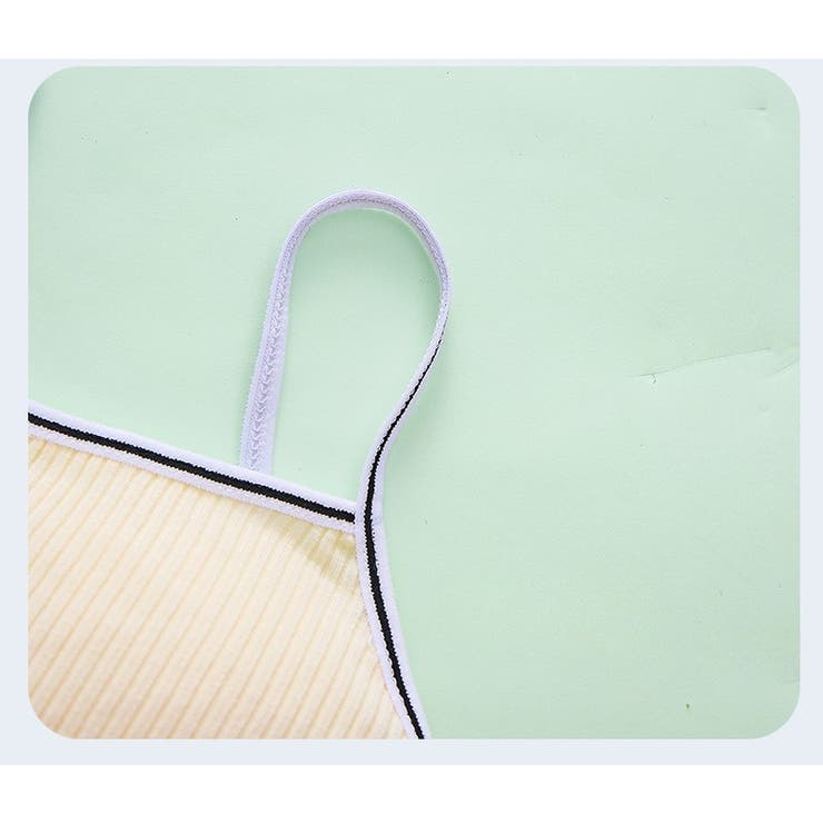 ジュニアブラ キッズブラ ハーフトップ | PlusNao | 詳細画像7 