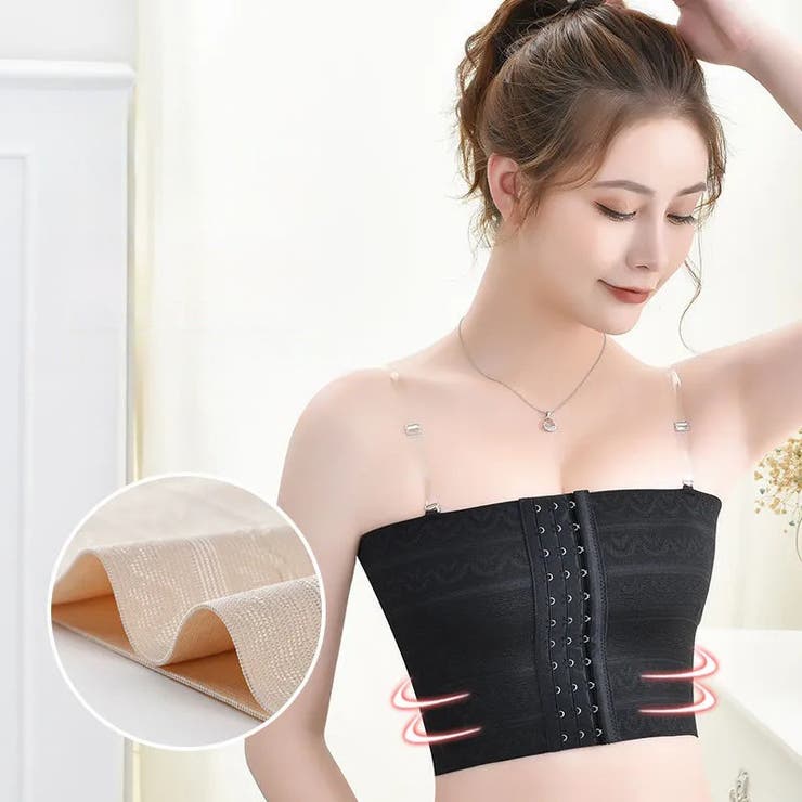 さらしブラ 補正下着 胸つぶし | PlusNao | 詳細画像6 