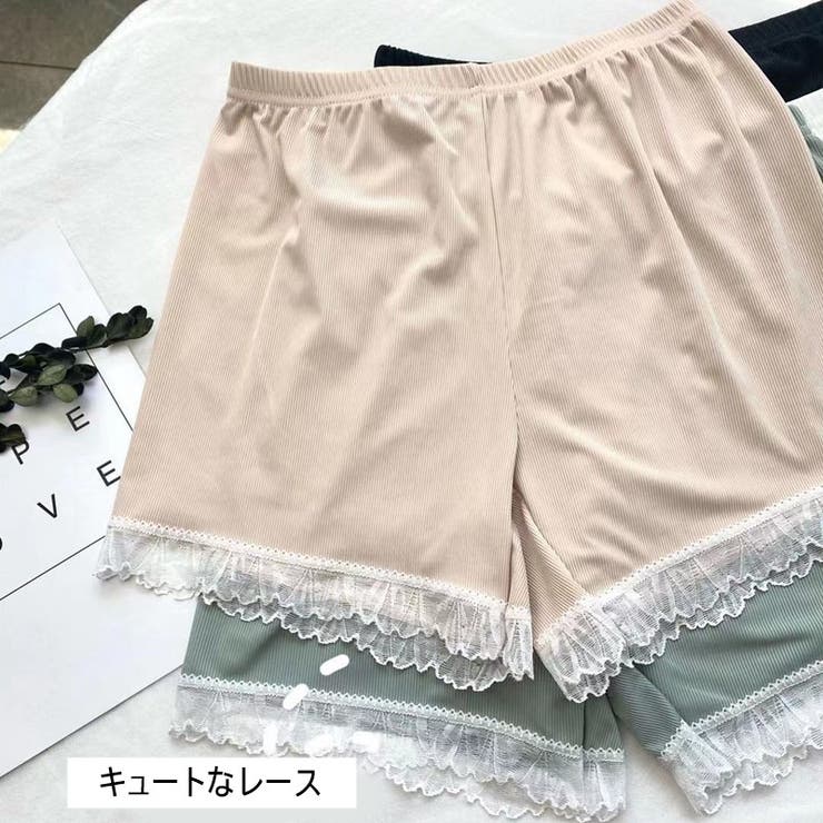 ペチパンツ ペチコート 3分丈 | PlusNao | 詳細画像3 