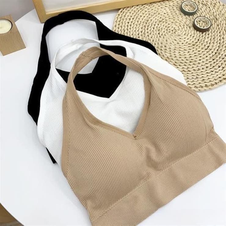 ノンワイヤーブラ ハーフトップブラ ブラジャー | PlusNao | 詳細画像10 