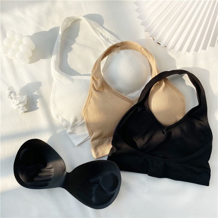 ノンワイヤーブラ ハーフトップブラ ブラジャー | PlusNao | 詳細画像9 